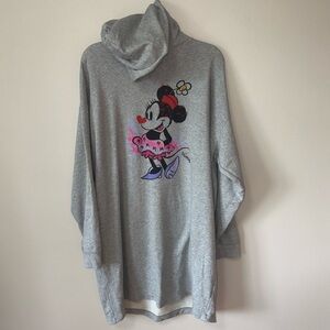 Uniqlo x Disney Collab Minnie Sweatshirt Dress or Tunic Large